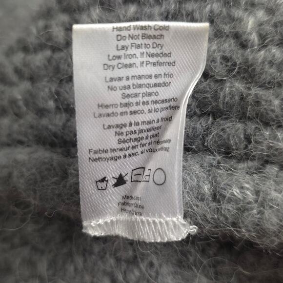 Lunya Chunky Wool Knit Cardigan Long Sweater Belted Robe Cozy XS/S - Picture 11 of 11